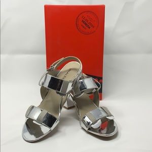 Rialto Caroline Block-Heel Slingback Sandals